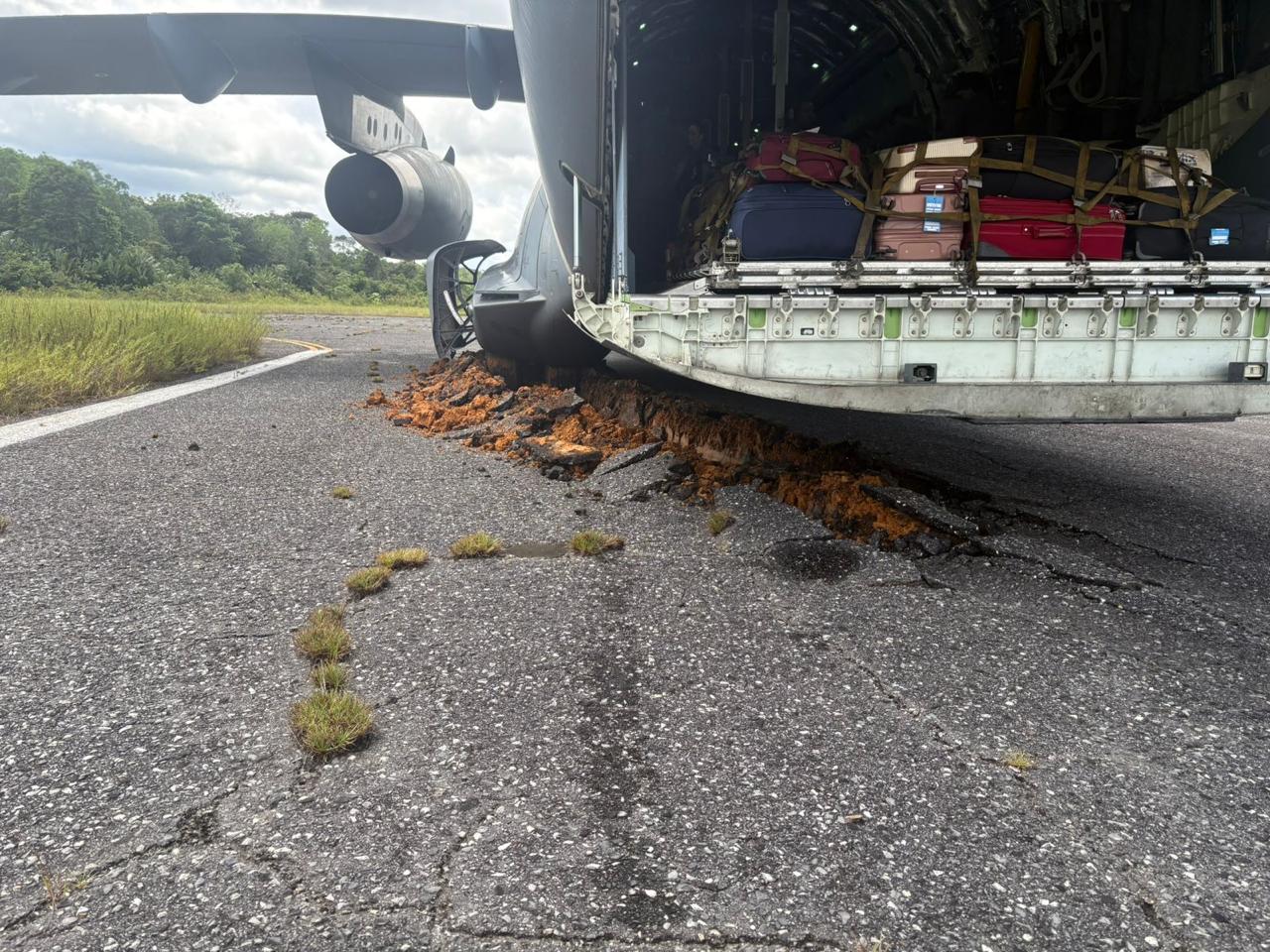 Incidente com KC-390 da FAB no Pará